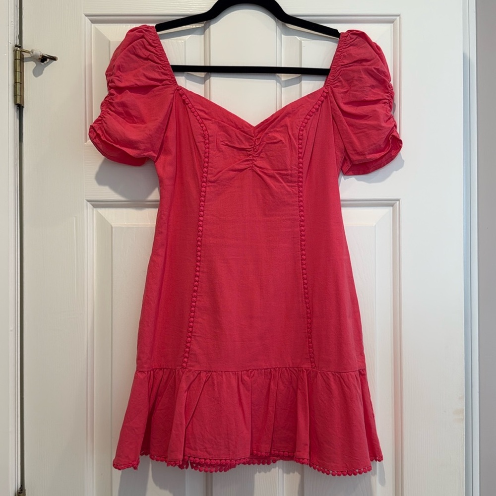 Hello Molly Hot Pink Mini Dress